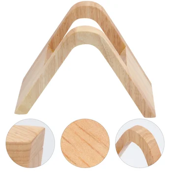 

1pc Rack Reusable Practical Durable Simple Lightweight Wooden Dustproof Box Storage Holder for Cafe