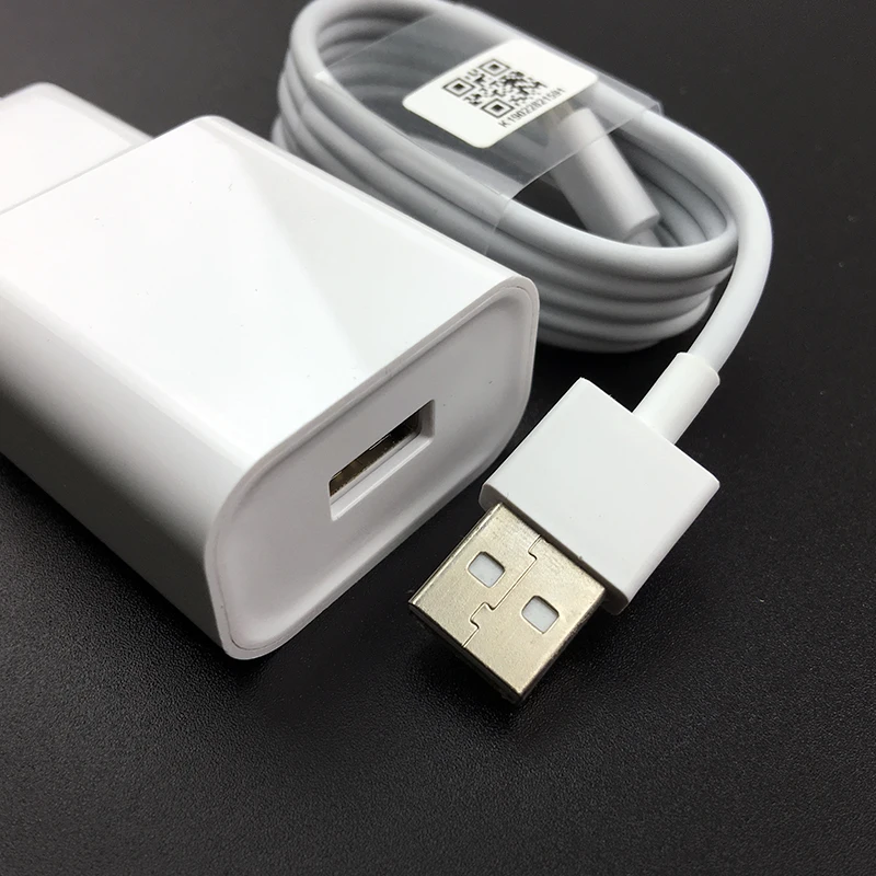 Xiaomi 5V2A зарядное устройство Адаптивное ЕС вилка Зарядка адаптер питания usb микро кабель для redmi 6 5 6a 5a 4a opmerking 5 pro 3 6 4x