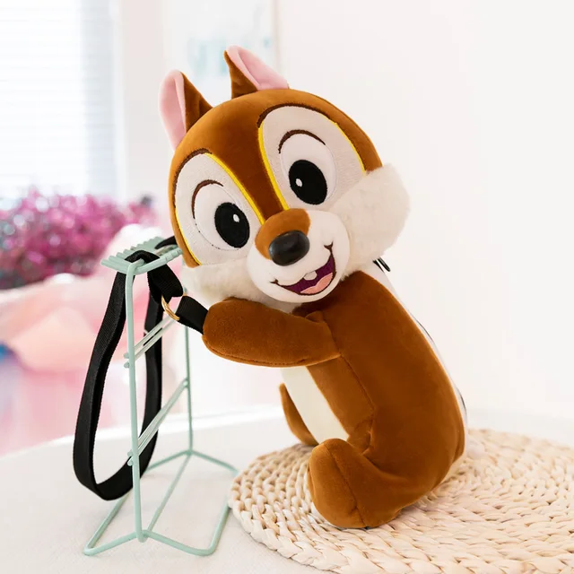 New Disney cartoon children's backpack Winnie Bear Plush Backpack toy cartoon doll girls' gift