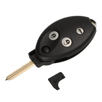 

Car Accessories 3 Button with Rubber Pad Alarm Tech Key Shell Fob Case for Citroen C3 C4 C5 Saxo Xsara Picasso Berlingo