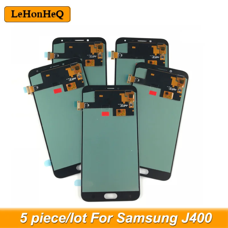 

5 Piece/lot OLED LCD For Samsung Galaxy J4 J400 J400F J400G/DS SM-J400F LCD Display Touch Screen Digitizer Assembly Replacement