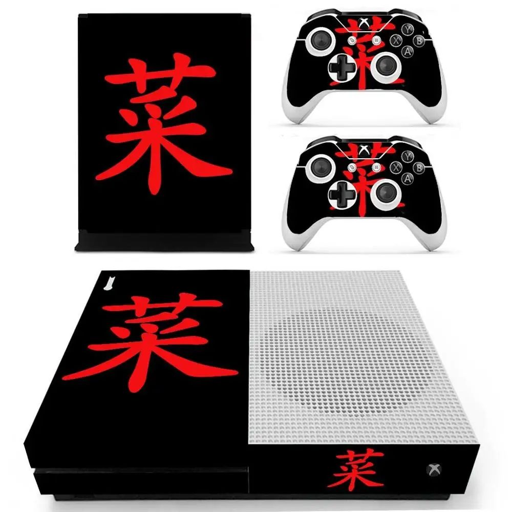SEKIRO: Тени высечки дважды наклейка s для Xbox One S кожа виниловые наклейки стикер для Xbox one тонкая консоль и два контроллера шкуры
