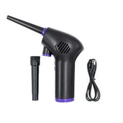 Plumeau à Air Portable sans fil, nettoyeur de voiture Rechargeable par USB, souffleur d'air comprimé, nettoyeur de poussière pour ordinateur Portable, clavier, canapé 