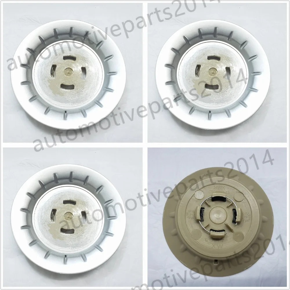 New 4pcs 142mm Chrome Wheel Center Cap Hub Cap For Vw Polo Mk4 2002