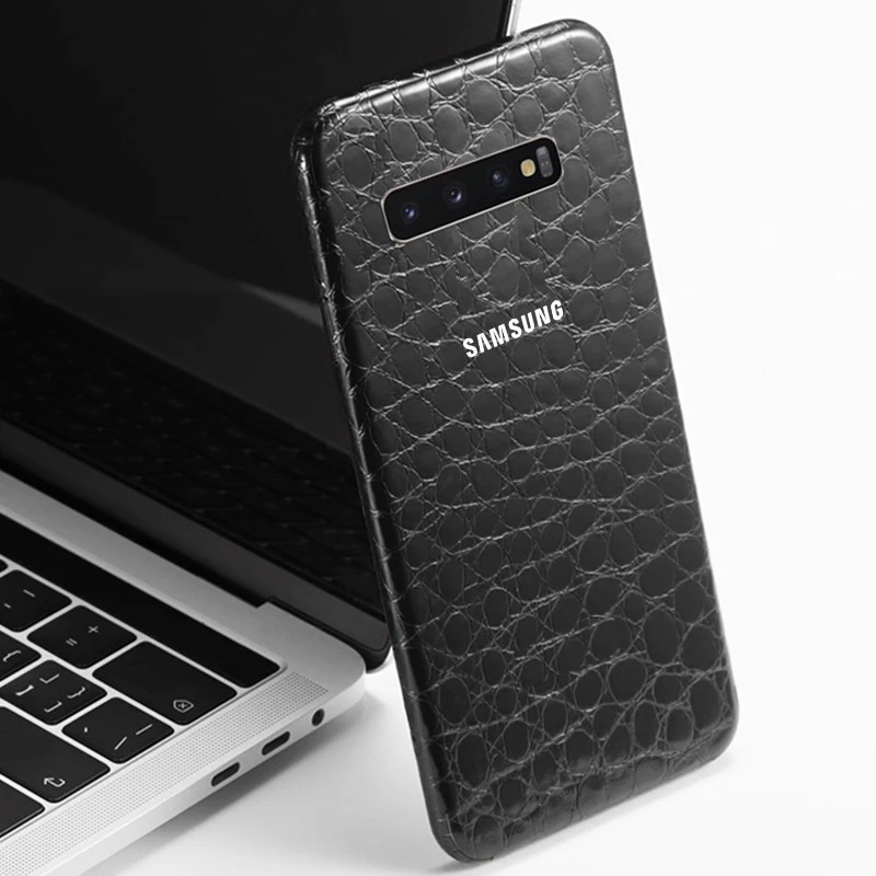 Роскошный тонкий защитный чехол YCSTICKER с текстурой животного Для SamsungGalaxy S10 s10Plus