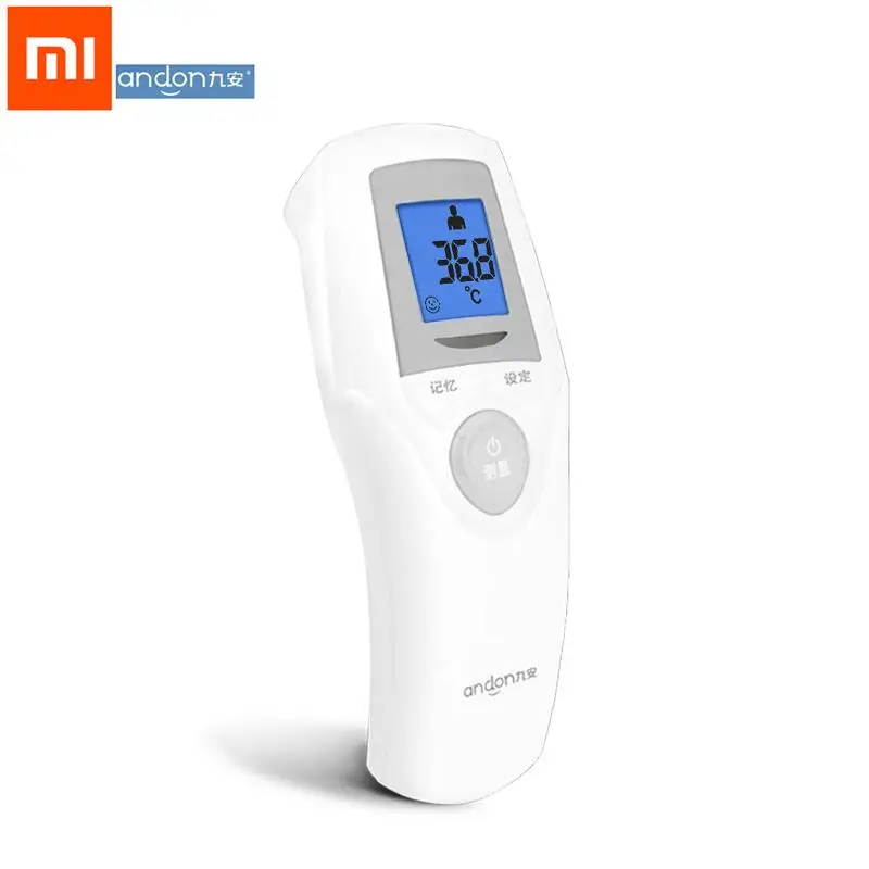 Termómetro de Andón Xiaomi Mijia iHealth, termómetro LED Digital infrarrojo  para fiebre, pantalla LCD de medición no táctil clínica|Control remoto  inteligente| - AliExpress