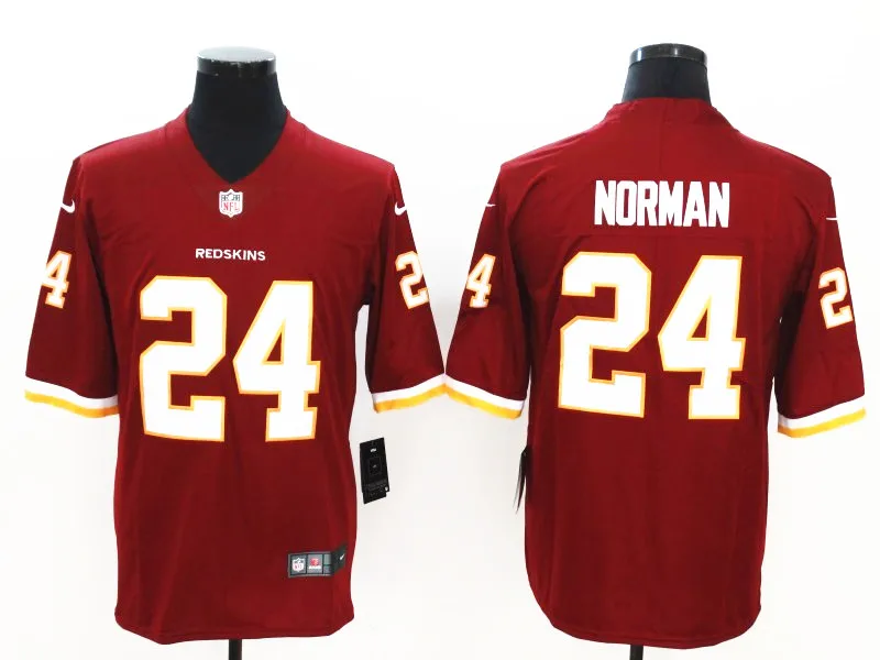 AS PICTURE Сшитый мужской свитер с рисунком из мультфильма «whost Sean Taylor Ryan Kerrigan Josh Norman Derrius Guice» - Цвет: AS PICTURE