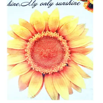 

Baby Milestone Blanket Soft Flannel Sunflower Printed Monthly Photography Cloth GXMB