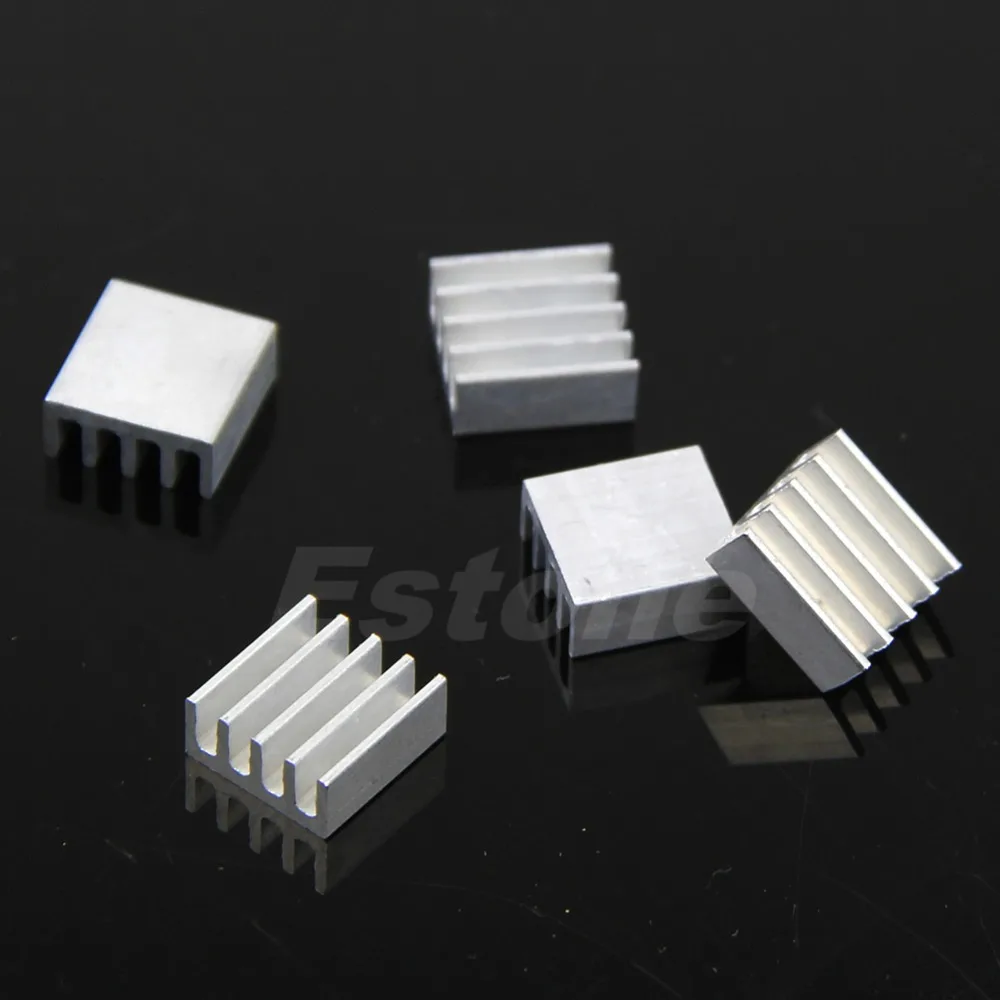 

50 Pcs 8.8x8.8x5mm High Quality Aluminum Heatsink For LED Power Memory Chip IC dropshipping