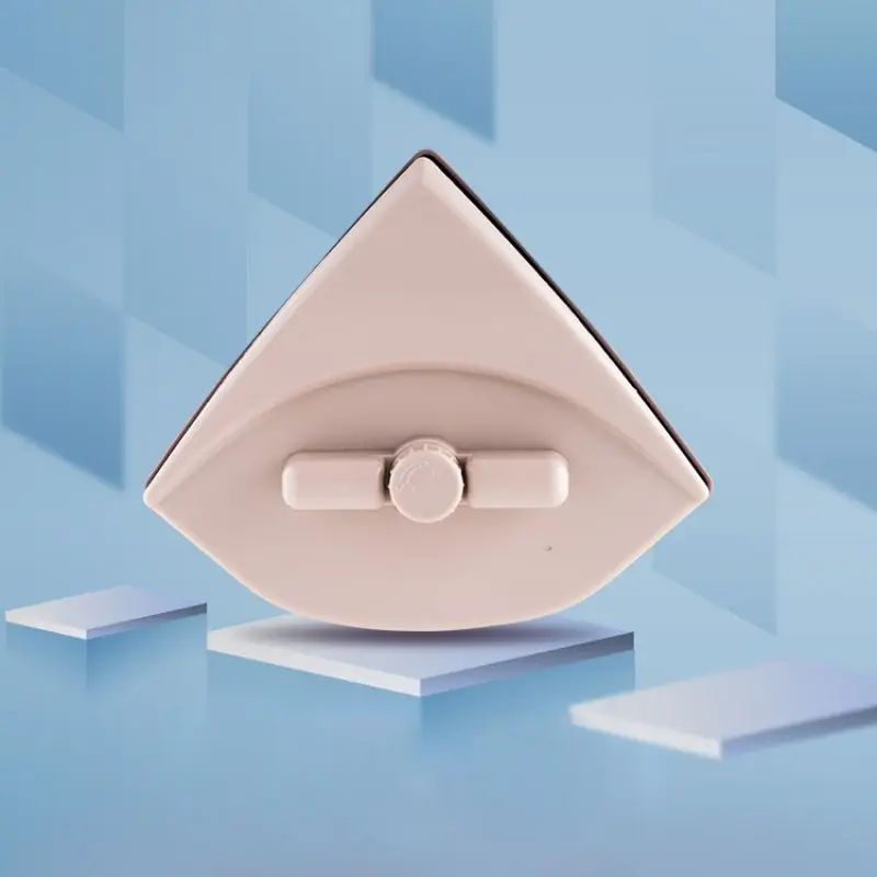 Треугольный дизайн щетка для очистки поверхности стекла двухстороннее магнитное устройство для чистки окон ABS