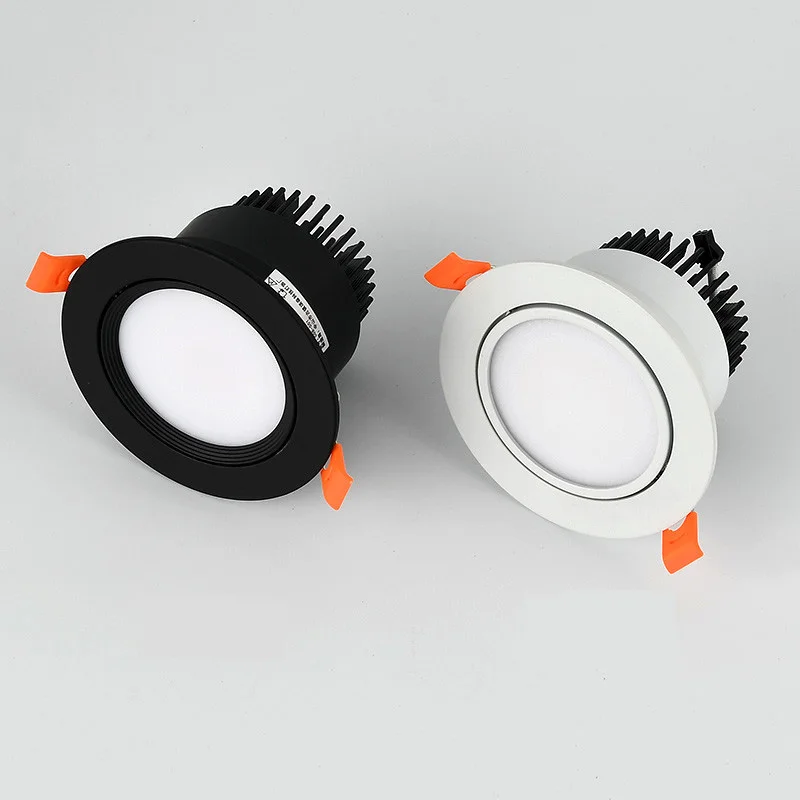 Round-Dimmable-Recessed-LED-Downlights-5W7W9W12W-COB-LED-Ceiling-Spot-Lights-AC110-220V-Warm-Cold-White