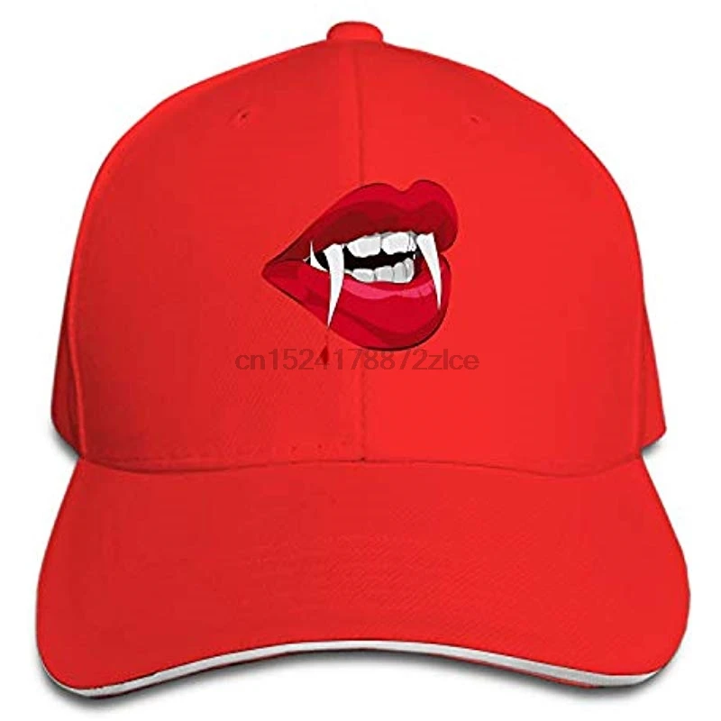 Дракула клыки вампира капля крови губы Хэллоуин папа шляпа остроконечный Дальнобойщик шляпы бейсболка для женщин мужчин