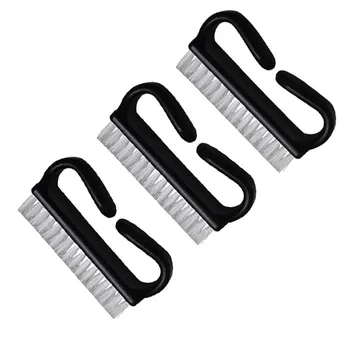 

New Powder Cleaning Black Gel Acrylic Nail Brush Tools File Dust Cleaner For Nail Art Care Manicure Soft Remove Accessory