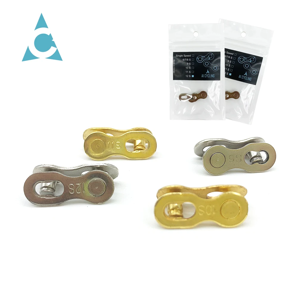 5 Pairs Bike Chain Quick Link Mountain Bicycle Bike Chain Missing Quick Connector Connecting