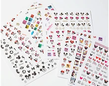 

Disney Nail Art Decorative Decals Mickey Donald Duck Nail Art Stickers Handmade DIY Nail Art Supplies Press On Nails