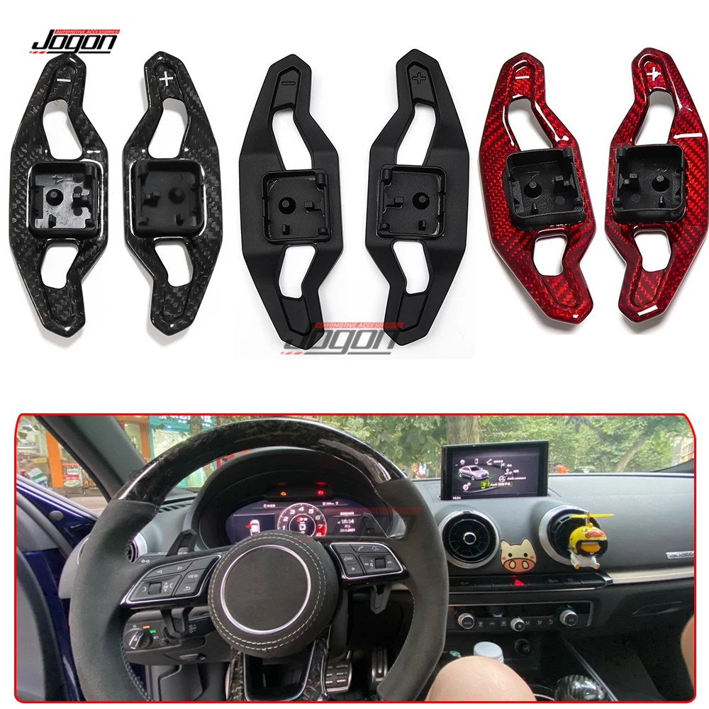 Urus Style Steering Wheel Paddle Shifter For Audi A3 S3 RS3 A4 S4 A5 S5 Q5 Q7 TT TTS TTRS R8 Replacement Gear Paddle Extension