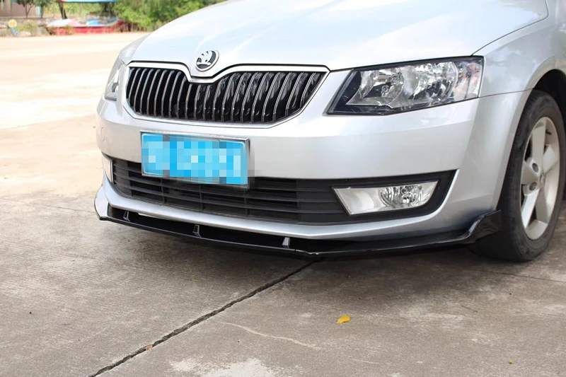 Для Skoda Octavia Body kit спойлер- для Skoda Octavia ABS задний спойлер передний бампер диффузор защитные бамперы