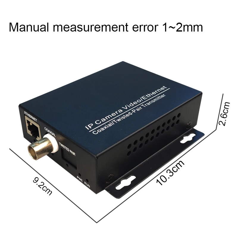 Ethernet POE camera Extender coaxial cable to RJ45 port IP Extender CCTV Poe camera coaxial converter Ethernet coaxial Extender