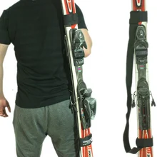 Регулируемые лыжные палки на плечо, переноска для рук, ручки для ресниц, ремни Porter, крюк-петля, защита, черный нейлоновый лыжный ремень, сумки