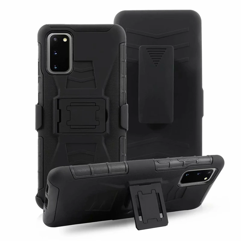 Belt Clip Armor Shockproof Phone Case For Samsung Galaxy S10 Plus S20 FE S22 S21 Ultra A12 A32 A52 A21S A51 A71 A50 A53 Cover cute phone cases for samsung 