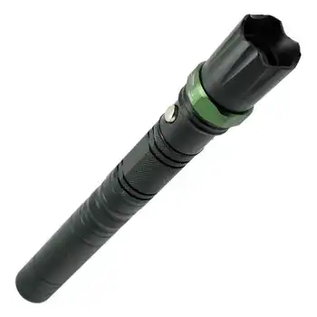 

Zoom Led Flashlight with Knife Blade Self Defense Telescopic Baton Torch Lamp 3 Mode Outdoor Tactical Lantern with Glass Breaker