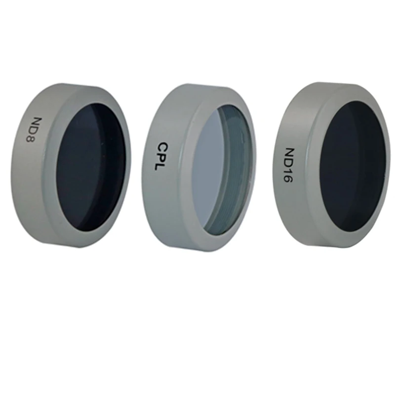 6pcs Camera Lens UV+CPL+ND4//8//16 Filter Protect for DJI Phantom 4//Phantom 3 Pro//Advanced RC438