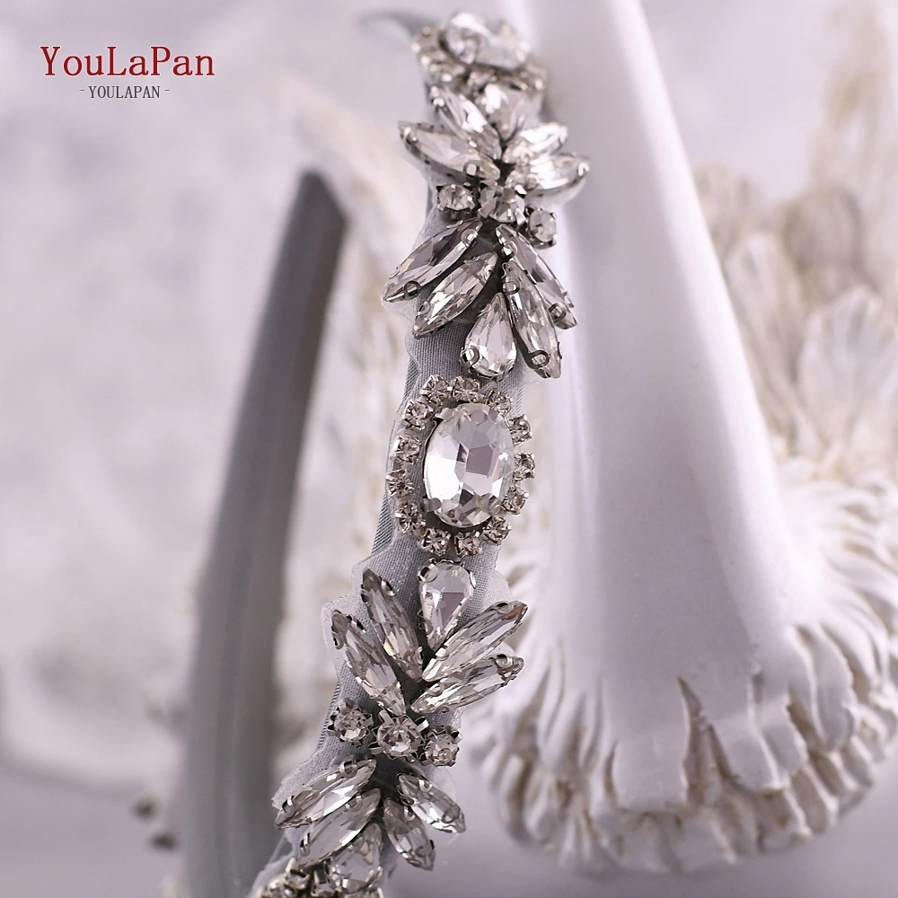 YouLaPan S292-FG, модные роскошные блестящие стразы, повязка на голову, свадебный камень, повязка на голову, женские аксессуары для волос, барокко, повязка на голову