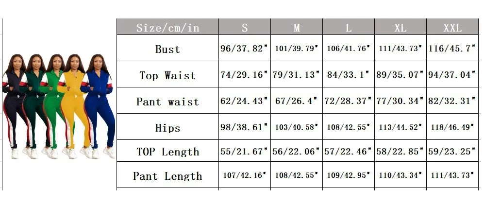Модный повседневный свитшот, клубный наряд, женские спортивные костюмы в полоску, на молнии, набор для бегунов, Осенние Топы, куртка, штаны, 2 предмета, комплекты размера плюс