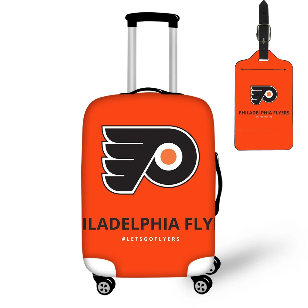 With Same Tag Чехол Thikin Classic Philadelphia Flyers с принтом для путешествий, багаж и бирка для подростков, защитный чехол, удобный для Туристическая Сумка - Цвет: With Same Tag