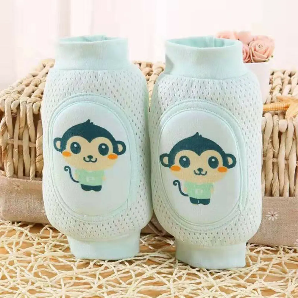 Green Monkey Детские аксессуары, гетры для малышей, детские защитные наколенники для детей 0-5 лет - Цвет: Green Monkey