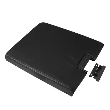 

Automobile Central Console Auto Modification Parts Waterproof Durable Black Leather Armrest Box Cover for for