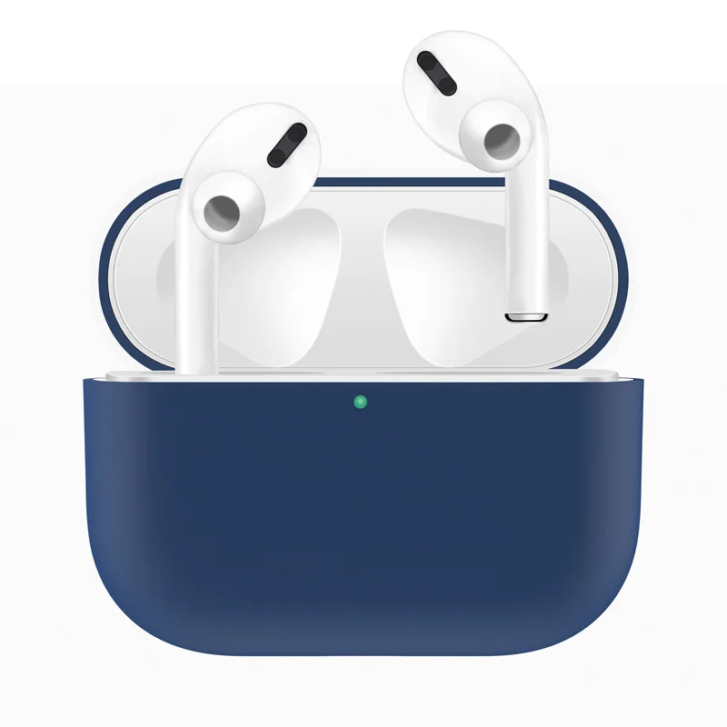 Противоударный силиконовый чехол для AirPods Pro, чехол, мягкий чехол, Bluetooth наушники, защитный чехол для наушников AirPods, аксессуары