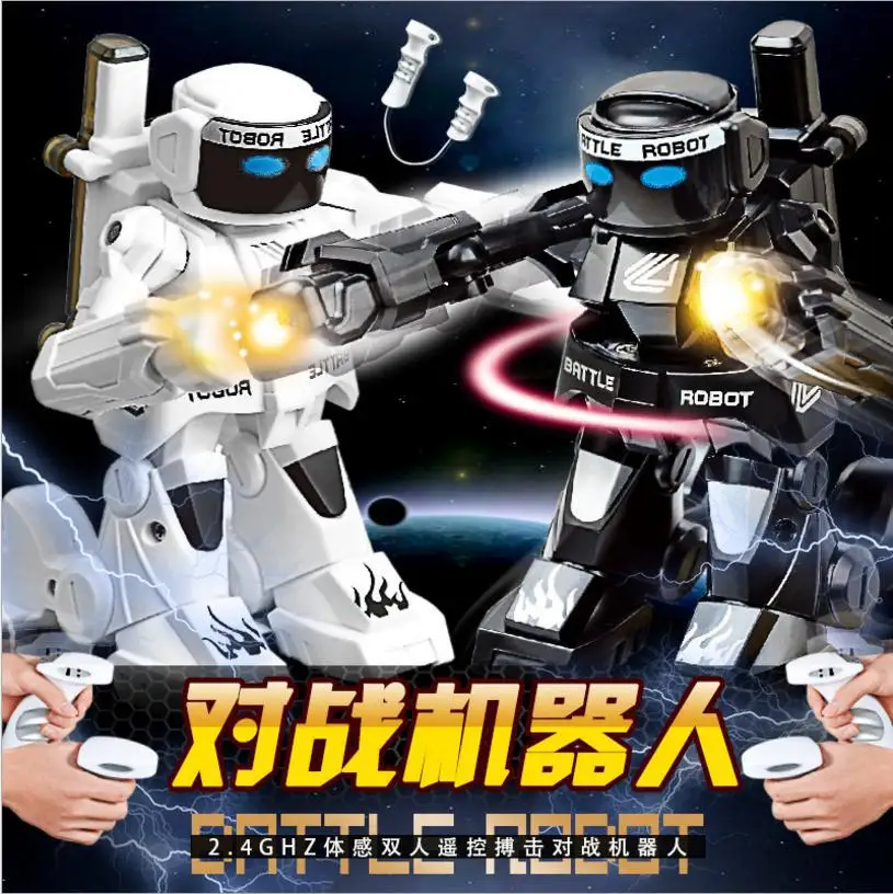 

Boxing Play with Your Partner Robot Remote Control Fighting Smart 2.4G Multiple Stage Battle Parent And Child 777-615