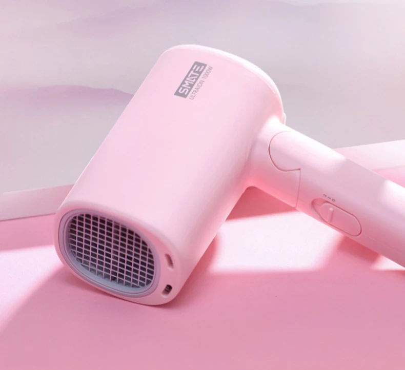 XIAOMI MIJIA SMATE SH-A121 мини-это ионизация волос отрицательные ионизация волос Уход быстросохнущая Портативный путешествия складная ручка фен для волос