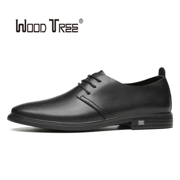 

WOODTREE New Men's Formal Shoes High Fashion Lace Up Toe Business Shoes