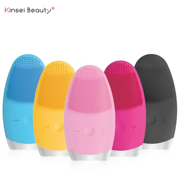 

Electric Vibration Facial Cleansing Brush Skin Blackhead Remove Pore Cleanser Waterproof Silicone Face Massager Cleanser