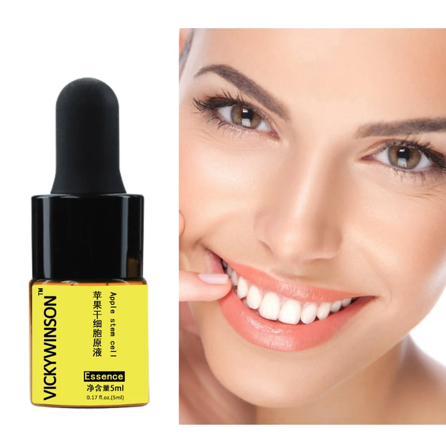 

Apple stem cell essence 5ml Firming Serum Face Essence Remove Wrinkle Anti Aging Facial Skin Care Fade Fine Lines Repairing