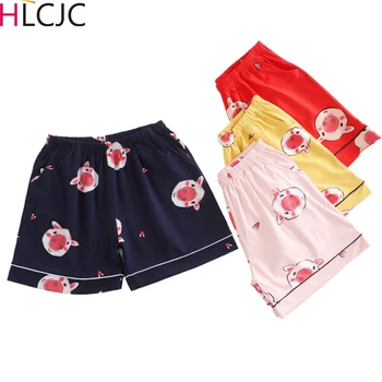 

2020 Summer Plus Size Cotton Elastic Waist Women Homewear Sleep Bottoms Short Pants Pajama Femme Nightwear Shorts Loungewear