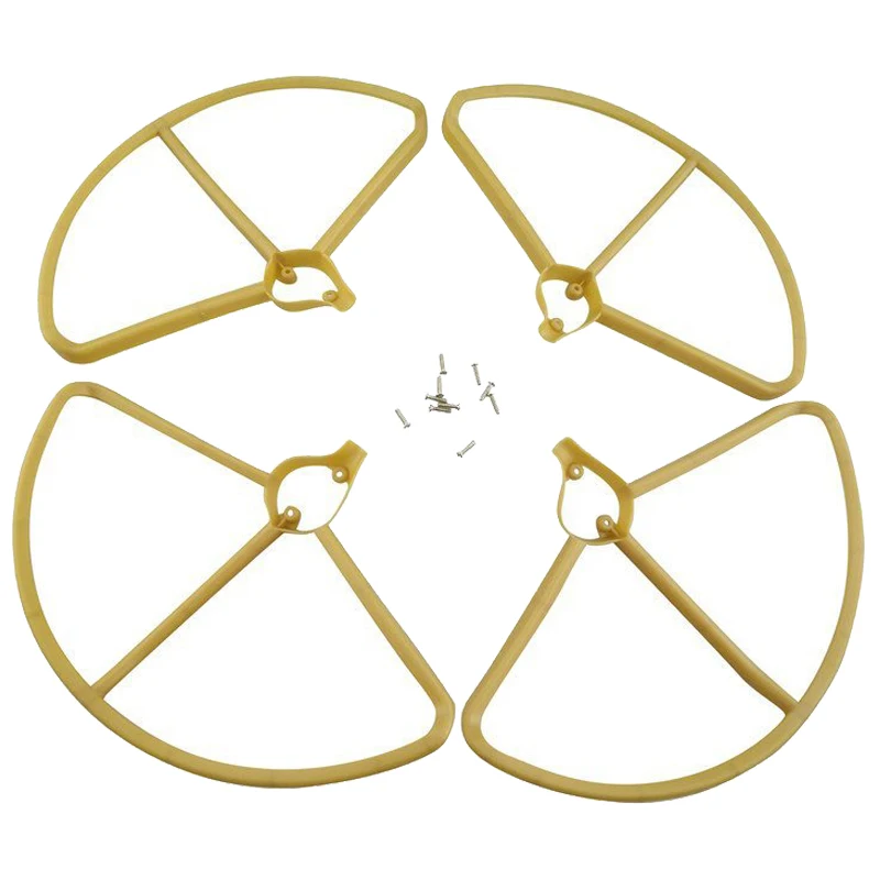 ABKT-Upgrade Пропеллер Защита для пропеллера бамперы для Hubsan H501S H501C Дрон RC Quadcopter запасные части(желтый
