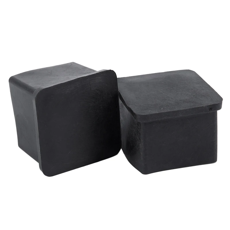 Горячая XD-10pcs 30x30 мм квадратный резиновый стол стул ноги крышка Держатель протектор черный