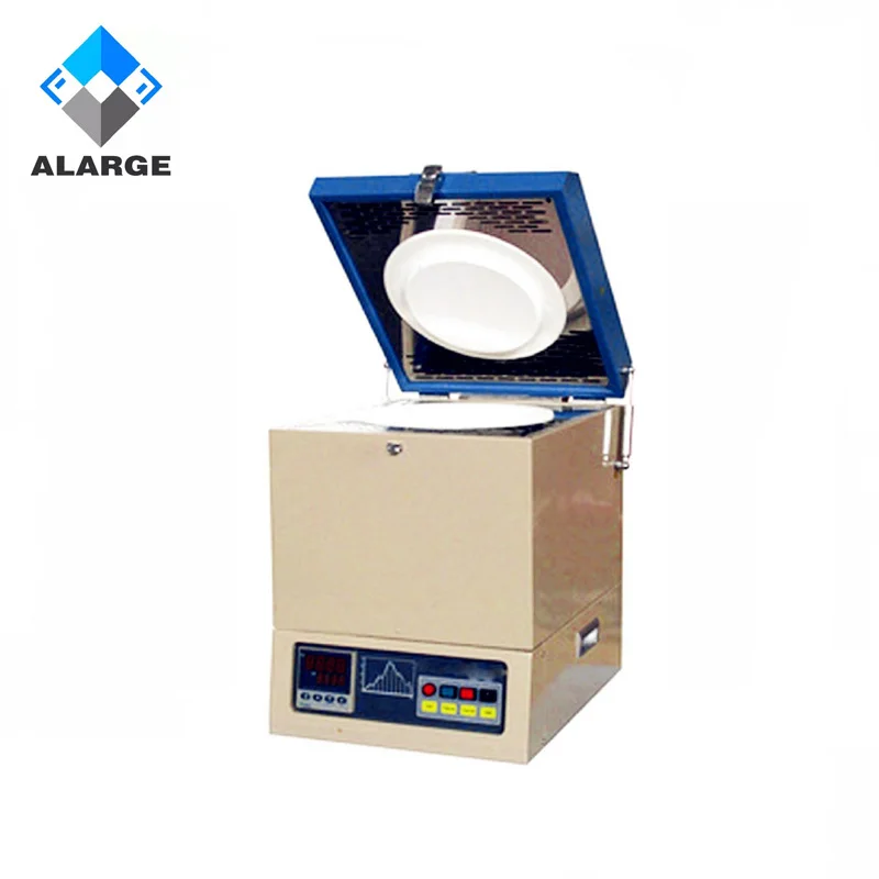 energy saving crucible mini glass tempering furnace