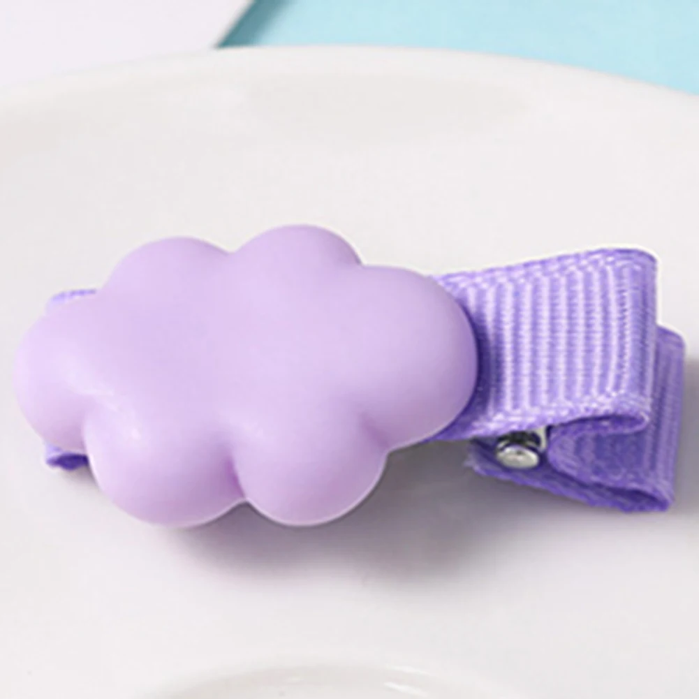 Милый леденец облако Радуга Hairgrip Девушки заколка для волос шпилька вечерние заколка для волос головные уборы милые Мультяшные волосы аксессуары