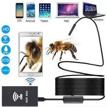 Гибкий 30fps с отражателем зеркало wifi эндоскоп 6 светодиодный Windows2000/Windows Xp/Vista/Windows7/Windows8 наблюдения Micro USB