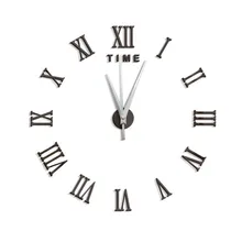 2019 3D Acrylic DIY Wall Clock Mute Clock Quartz Watch Large Decorative Wall Clock Modern Home Decor Living Room Mirror Sticker funlife 3d diy moon stars clock acrylic mirror wall sticker