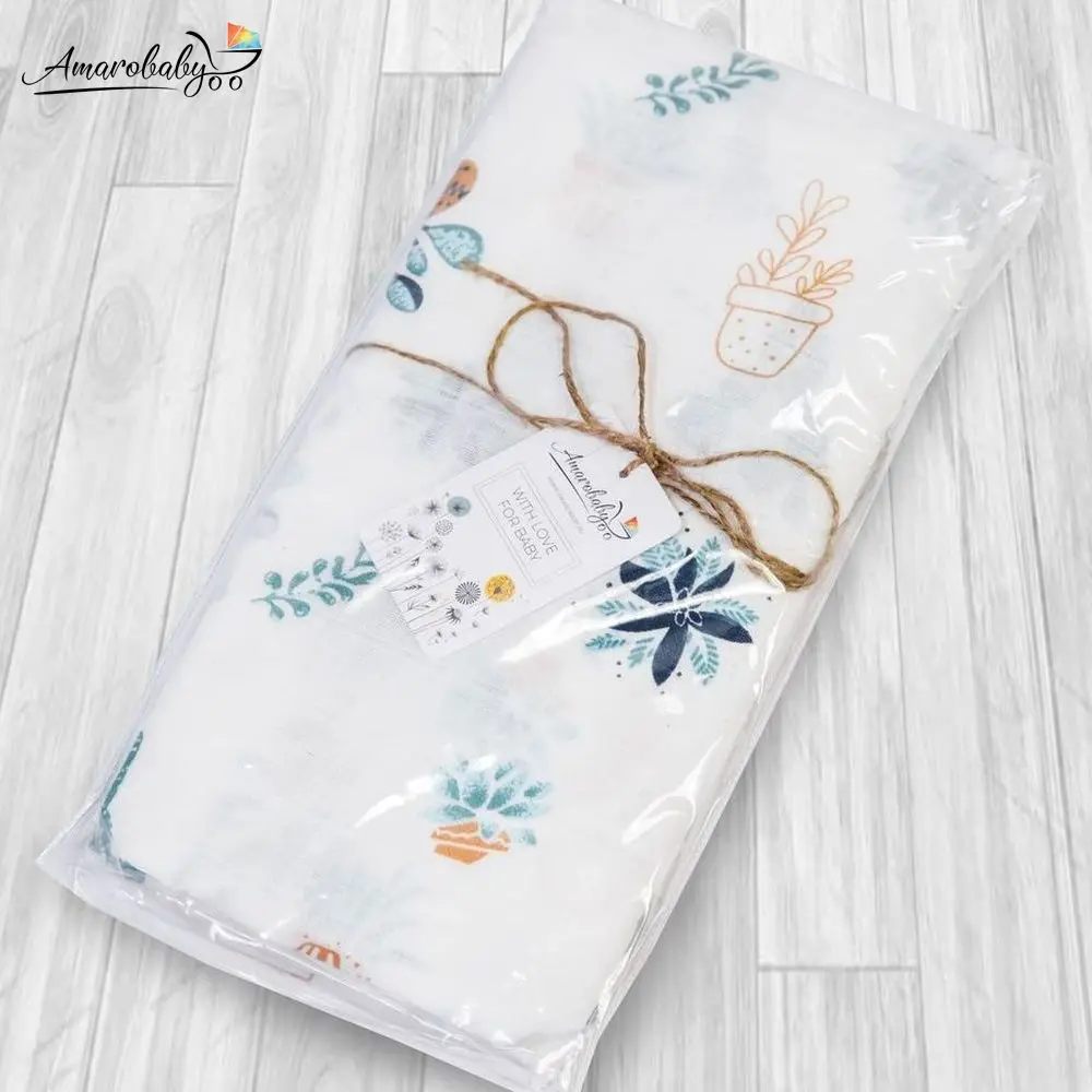 Пеленка муслиновая Amarobaby Arcobaleno 125х115