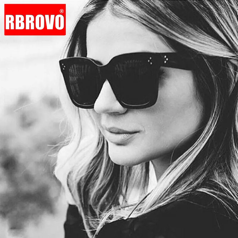 Классические роскошные солнцезащитные очки RBROVO 2020 для женщин и мужчин