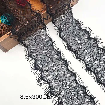 

2020 Hot Sale New Whisk Nylon Silk Lace Dress Wedding Dress Embroidered Eyelash Accessories
