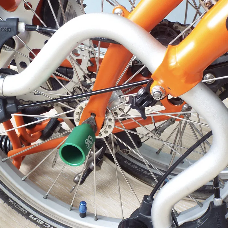 Trigo TRP2175 Fiets Voorwiel Quick Release Lamphouder Voor Brompton  Vouwfiets Cnc Aluminium|Bicycle Rack| - AliExpress