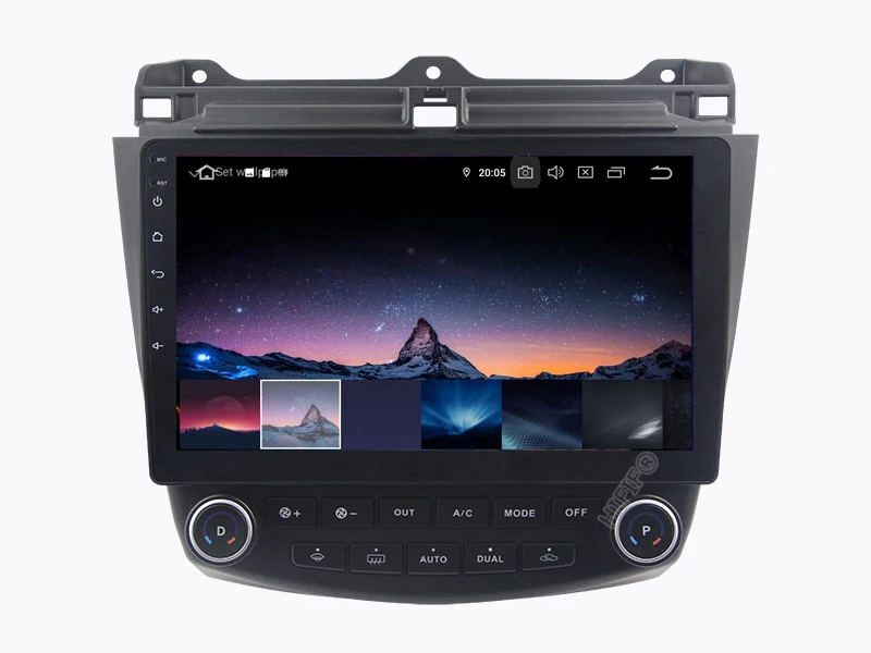 Best Android 9.0 Headunit Car Stereo Sat Navi For honda Accord 7 2003-2007 accord7 GPS Navi Radio Bluetooth Steering Wheel Control 8