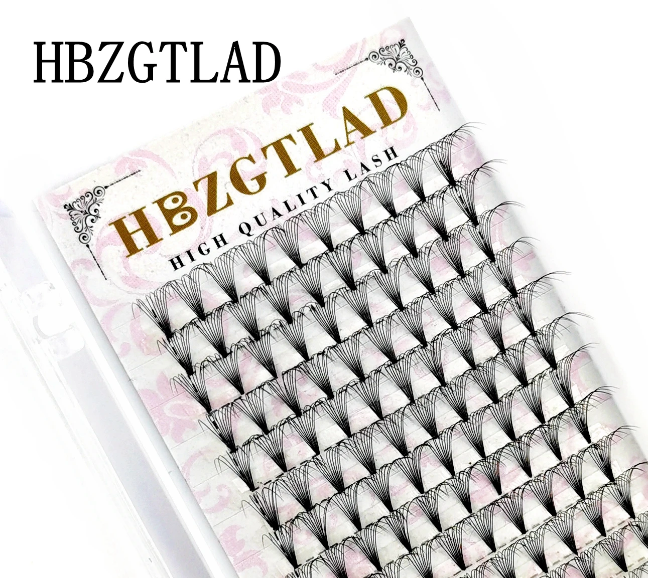 HBZGTLAD 16  Premade   6D/10D  þƾ  ª ٱ Ӵ Ȯ Pre made Lash Extension Faux Mink